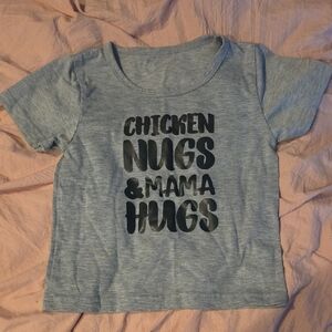 Gray Kids Shirt with Fun Print